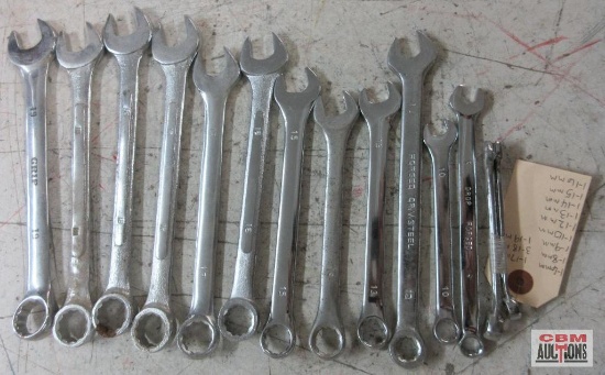 Unbranded Metric Combination Wrench Set... 6mm, 8mm, 9mm, 10mm, 12mm, 13mm, 14mm, 15mm, 16mm, 17mm,