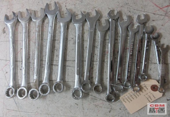 Unbranded Metric Combination Wrench Set... 6mm, 7mm, 8mm, 9mm, 10mm, 12mm, 13mm, 14mm, 15mm, 16mm,