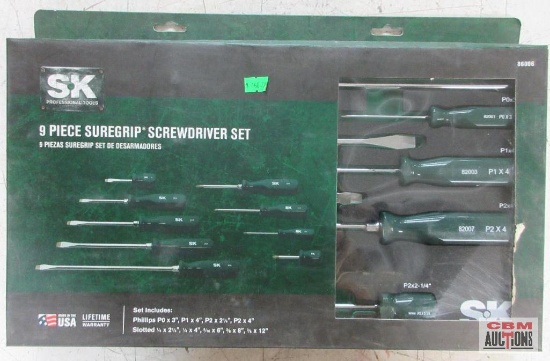 SK 86006 9 Piece Suregrip Screwdriver Set...