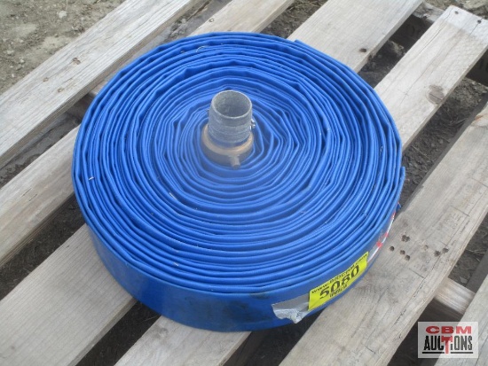 Blue 2" Discharge Hose (Seller Said Approx 150')
