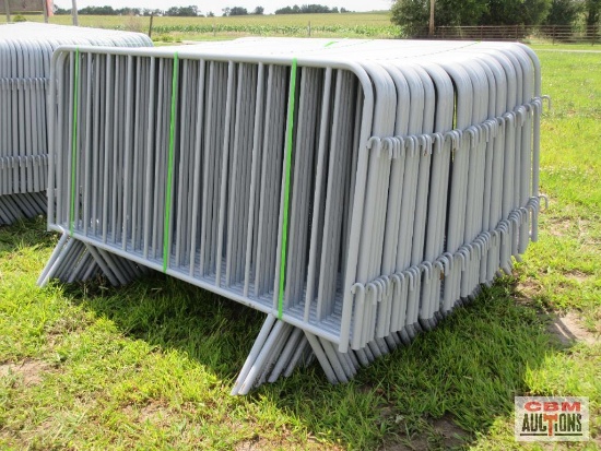 40- Small Livestock Portable Corral Panels Or Crowd Control Fencing S# N/A *S