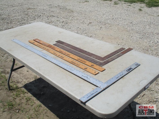 Squares, Drywall T-Square, Wooden Rules *HRF
