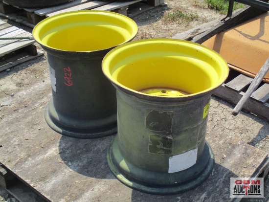 2- John Deere 8 Bolt Wheels 16x16.1
