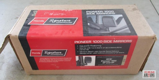 Honda 0SV05-HL4-202 Pioneer 1000 Side Mirrors - For 2016 Models, 3P & 5P *CLB
