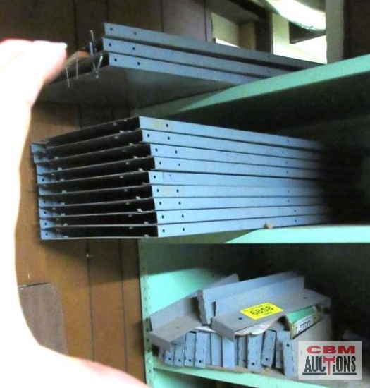 Gray Metal Shelf Parts