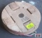 Spool of Red Rubber Tubing