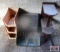 Three Tier Shelf Magazine/Catalog Racks Stackable Storage Containers ...