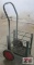 Green Rolling Welding Cart