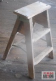 2 Step Wooden Ladder...