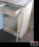...Metal Cabinet w/ Storage Drawer...
