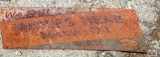 We Sell Wolfs Head Motor...Oil - Signage 20-3/4