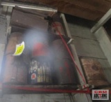 Vintage Oil Cans & Books - Buyer to Remove & Load (Buyer to bring ladder for Removal as it it
