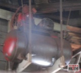 Air Compressor -...(Located 10 feet in the air, mounted by ceiling) - Buyer Removes & Loads ...