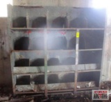 20 Compartment Metal Shelving - Buyer Loads