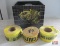 Crate With Misc. Caution Tape- 4 Full Rolls *C