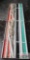 Marion Brushes Chameleon Trac Ii Kit - 6' Dual Rope Broom System With 2 Soft, 2 Medium And 2 Hard