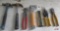 Lot Of Misc. Tools 2 Hammers, Torpedo Level, Pliers, Slap Stapler *C