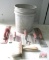 Bucket Of Concrete Hand Finish Tools (Includes 2-Magnesium Floats 2-8