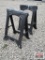 Folding Plastic Sawhorse Set *B