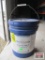 Partial Bucket Of City White Concrete Cure *A