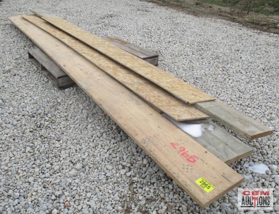 12" Misc. Lumber And Lap Siding