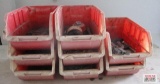 Bins Of Misc. Screws, Nails, Bolts, Wire Brushes, Etc. *C