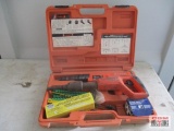 Ramset Nailer And Nails In Case, Remington Powder Actuated Nailer *C