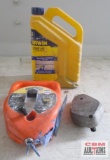 2 Chalk Boxes(One Fat Rope Line And One Skinny String Line) And Partial Box Of Chalk *C