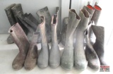 Lot Of Misc. Boot Pairs -Muck, Tingley, Lacrosse- Some Holes *B