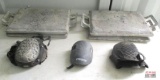 Concrete Knee Boards And Knee Pads- 2 Sets Of Foam Padded Concrete Knee Boards And 3 Pairs Of Knee