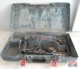Bosch Bulldog 11224Vsr Corded Rotary Hammer Drill Sds Plus With Assortment Of Bits And Chisels In