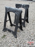 Folding Plastic Sawhorse Set *B