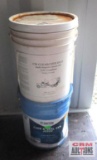 Partial Buckets Of Concrete Cure And Form Oil *A