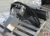 Bobcat Brand Skid Steer Post Hole Auger/Digger - Will Take Both Round And Hexagon Drive Bits