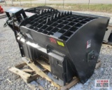 Jct Skid Steer Hydraulic Concrete Mixer With Hoses, Ends And Remote (Seller Says Never Used) *Remote