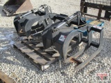 Stout Hd72-8 Brush Grapple- Grapple Bucket With Hoses And Ends- (Works)