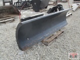 Bobcat Brand Heavy Duty 8' Skid Steer Hydraulic Snow Blade With Replaceable Cutting Edge And Depth