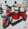 IRGC 40 Mini Golf Cart/Tricycle, Led Smart Screen, 3 Speeds, 60 Volt, 20A Long Life Battery S#1637