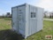 2025 8' Sea Cargo Shipping Container, Office, Walk-in Side Door, Window, Double Swing Rear Doors