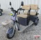 IRGC 40 Mini Golf Cart/Tricycle, Led Smart Screen, 3 Speeds, 60 Volt, 20A Long Life Battery S#2749
