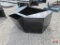KC 3/4 Cu Yard Skid Steer Concrete Placement Bucket Weighs #440
