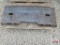 KC Skid Steer Weld On Closed Back Quick Attach Mounting Plate #63