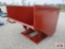 KC 3 Cu Yd Stackable Self Dumping Trash Debris Hopper With Fork Pockets Weighs #745
