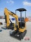 Landhero 1 Ton Mini Excavator 15HP Gas Electric Start, Open Station ROPS, 14
