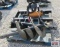 Wolverine ADB-13-1218R Skid Steer Hydraulic Post Hole Digger, Hex Drive, 12