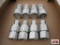 4 Sets Of Skid Steer Hydraulic Hose Quick Couplers 4 Female & 4 Male For 1/2