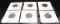 6 Old Jefferson Nickles (1941, 1947, 1948, 1952, 1953, 1959) *Office