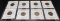 8 Old Wheat Cent Pennies (1917, 1927, 1929, 1938, 1944, 1945, 1950, 1955) *Office