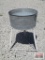 Vintage Round Wash Tub on Stand *B17