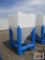 Large Dry Storage Bulk Bins Blue Legs With Fork Pockets (From Food Plant)